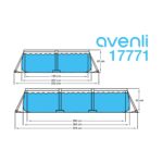 Басейн каркасний Avenli 17771EU 300х207х66 м - Зображення 5