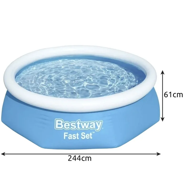 Басейн розпірний BESTWAY 57448 244x61 см. 1880 л - Зображення 3