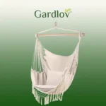 Підвісне крісло-гамак Gardlov бежева з 2 подушками - Зображення 2
