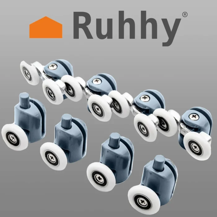 Комплект роликів для душової кабіни Ruhhy KK9646. 8 шт. - Зображення 2