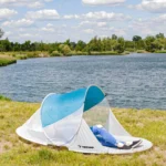 Пляжний намет Maxi Pop Up 220x120x90 см, туркузово-сірий 10182 - Зображення 7