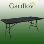 Стіл садовий складний Gardlov 180 см чорний. HDPE. сталь - Зображення 2