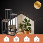 Підлогова стійка для квітів Ruhhy 25997 4-рівневий. 69 см. loft - Зображення 11