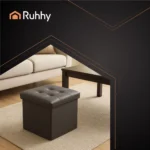 Пуф складаний Ruhhy 25780 сірий 39 л з відділенням - Зображення 15