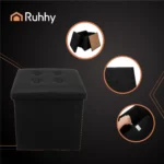 Пуф складний Ruhhy 25779 чорний з відділенням 39 л - Зображення 17