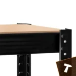 Стелаж складський Bigstren чорний 150×75×30 см - Зображення 12