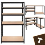 Стелаж складський Bigstren 180x90x40 см. 5 полиць. 1000 кг - Зображення 6