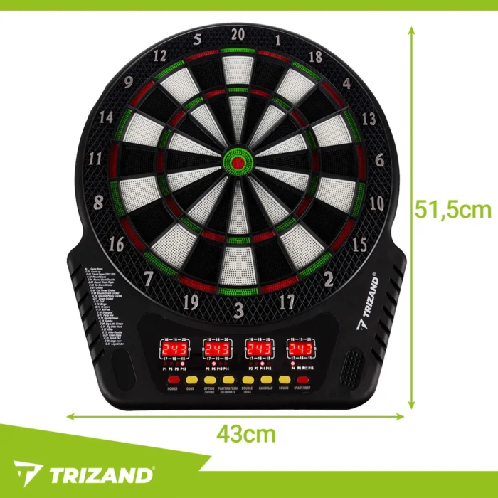 Електронна дартс-мішень Trizand 26307 з LED-дисплеями - Зображення 2