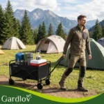Складаний садовий візок Gardlov 90 л. до 100 кг. 4 колеса - Зображення 3