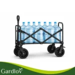Складаний садовий візок Gardlov 90 л. до 100 кг. 4 колеса - Зображення 5