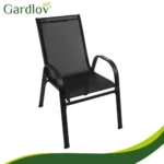 Набір садових крісел Gardlov 2 шт чорно-сірі - Зображення 7