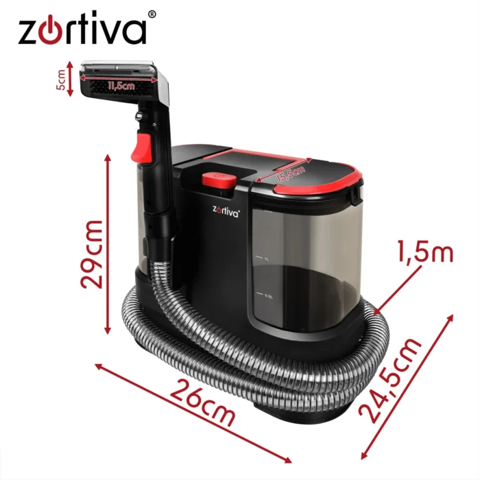 Миючий екстракторний пилосос для меблів Zortiva 24967 - Зображення 4