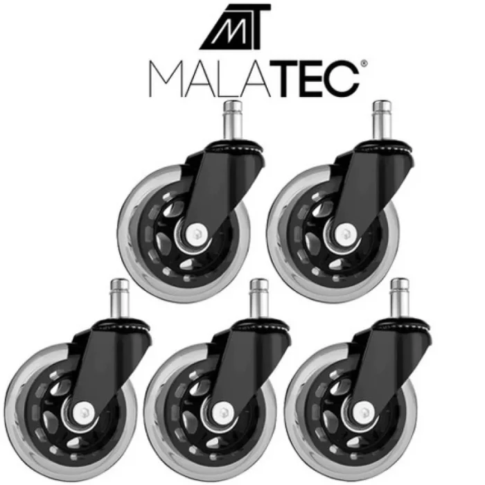 Колеса для офісного крісла Malatec 22077 – 5 шт. - Зображення 2