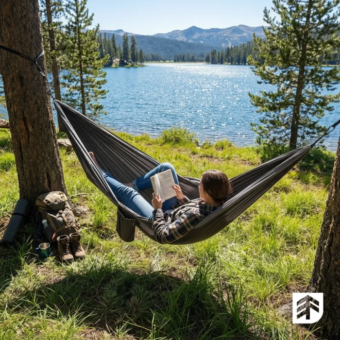 Одномісний гамак EPIFIT CALM275 114259 275×150см - Зображення 5