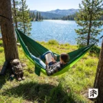 Одномісний гамак EPIFIT CALM275 114260 зелений 275×140см - Зображення 6