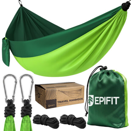 Одномісний гамак EPIFIT CALM275 114260 зелений 275×140см