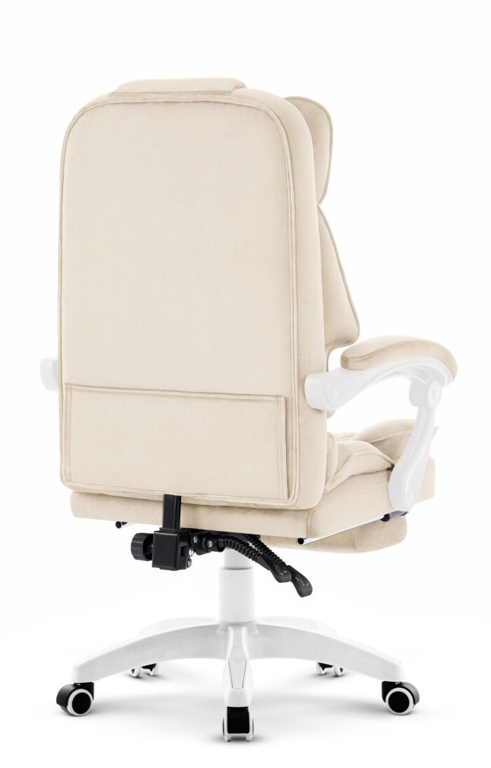Офісне крісло Hell's Chair HC-1031 Beige. велюрове - Зображення 3