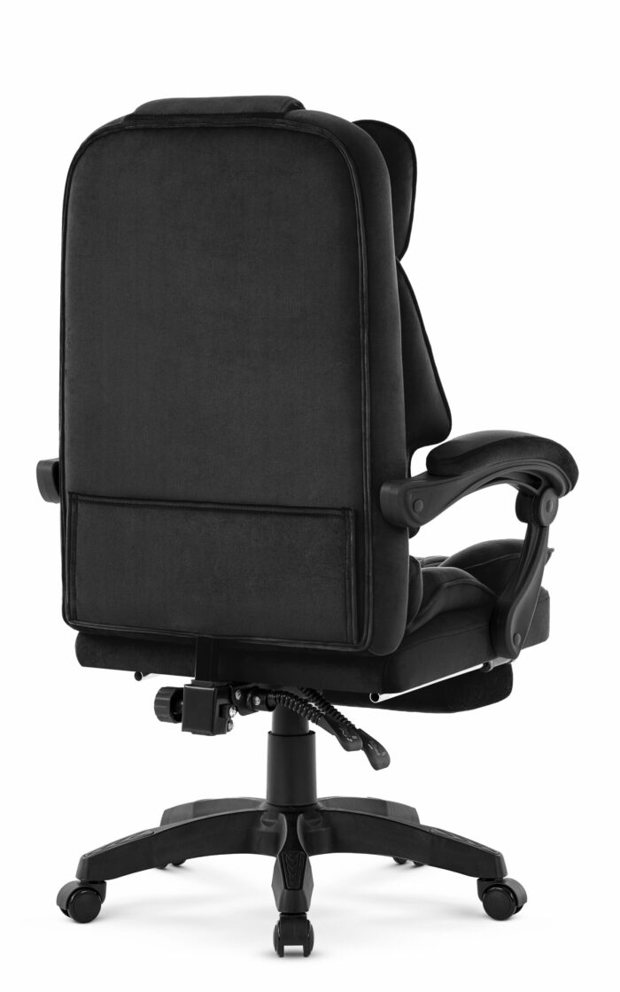 Офісне крісло Hell's Chair HC-1031 Black. велюрове - Зображення 3