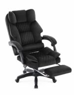 Офісне крісло Hell's Chair HC-1031 Black. велюрове - Зображення 5