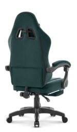 Геймерське крісло Hell's Chair HC-1015 Green велюр - Зображення 5