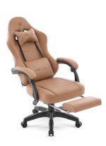 Геймерське крісло Hell's Chair HC-1015 Light Brown. екошкіра - Зображення 6