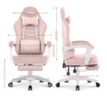 Геймерське крісло Hell's Chair HC-1015 Pink. рожевий велюр - Зображення 10