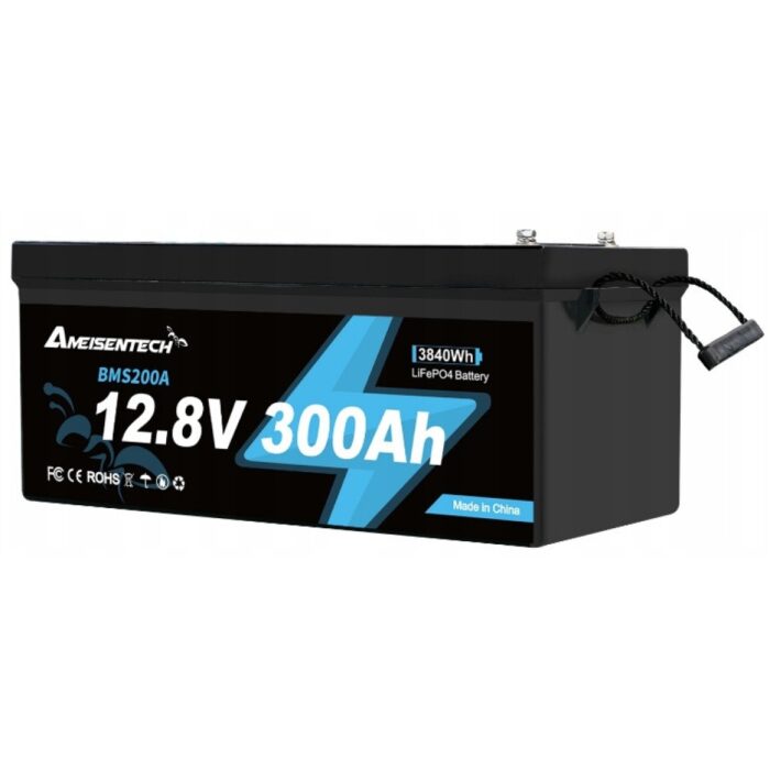 Ameisentech 12V 300Ah LiFePO4 акумулятор з BMS - Зображення 2