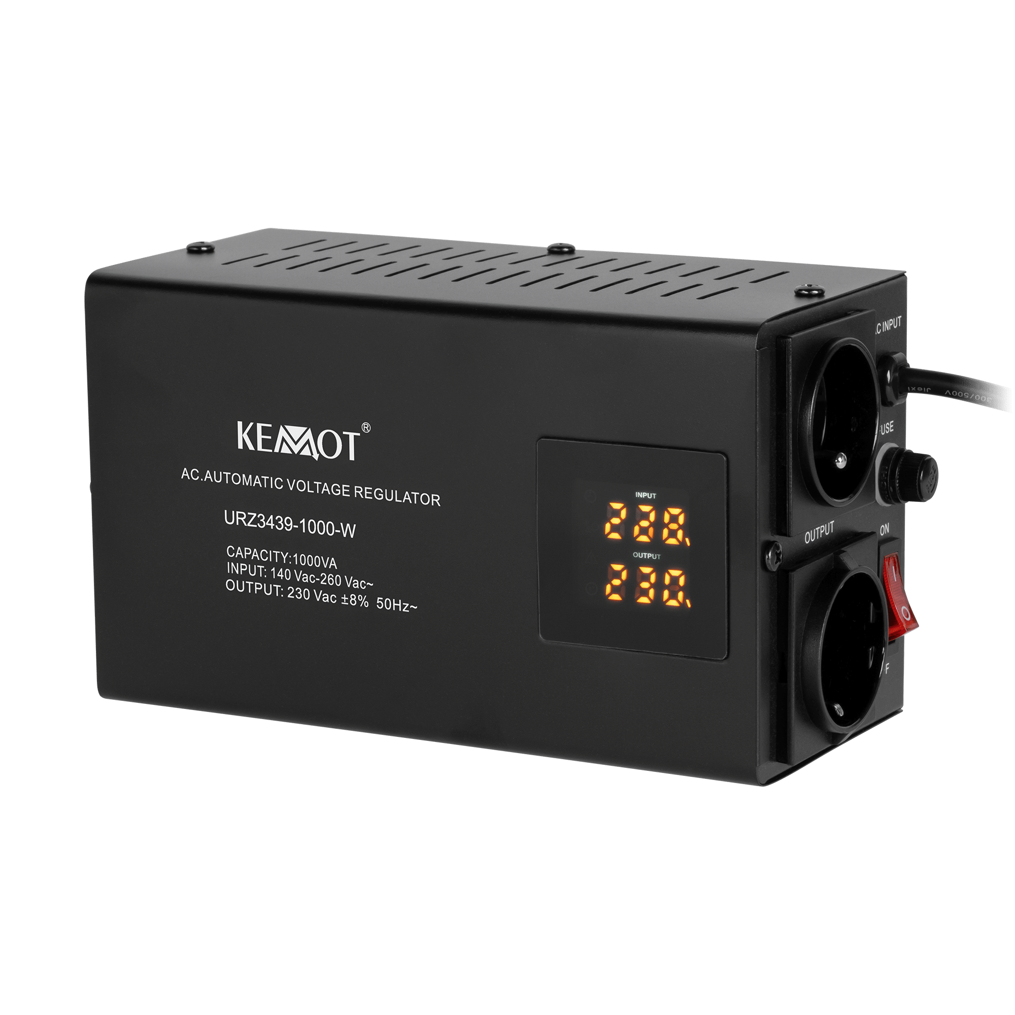 automatyczny-stabilizator-napiecia-kemot-ser-1000-w-precyzja-8-5e9a9f9bac5d40458028d3b7e2e3f00e-b505c5dc Стабілізатор напруги 1кВА KEMOT SER-1000-W. точність ±8% - Зображення 1