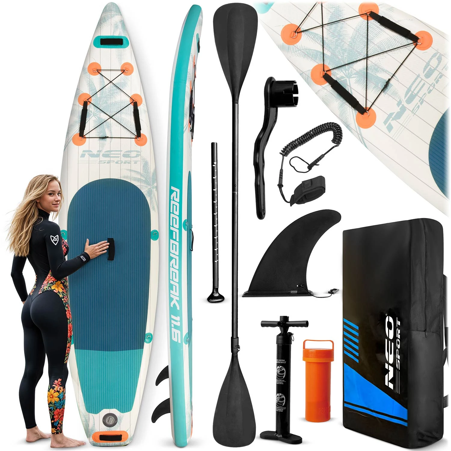 deska-sup-reefbreak-350-x-81_64859 SUP-дошка Reefbreak 350×81×15 см Neo-Sport 170315 - Зображення 1