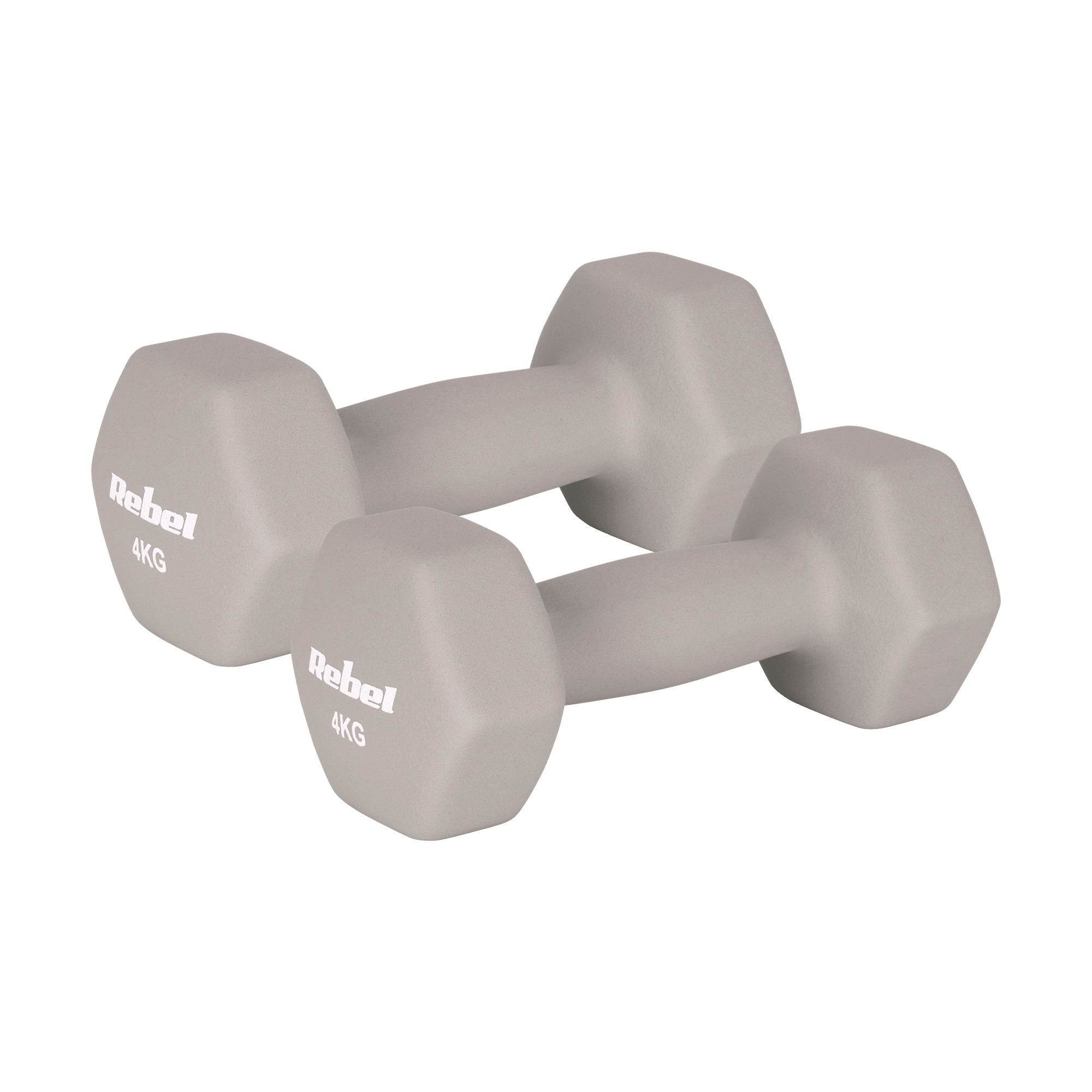 hantelki-zeliwne-neoprenowe-hex-2x4kg-rebel-active-abb7121785ca4d57b5f245d913c80c0f-cb464718 Гантелі неопренові REBEL ACTIVE RBA-2330-4, 2 шт. по 4 кг - Зображення 1