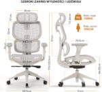 Офісне крісло SENSE7 Nobu Graphite + USB-кабель світло-сірий - Зображення 7