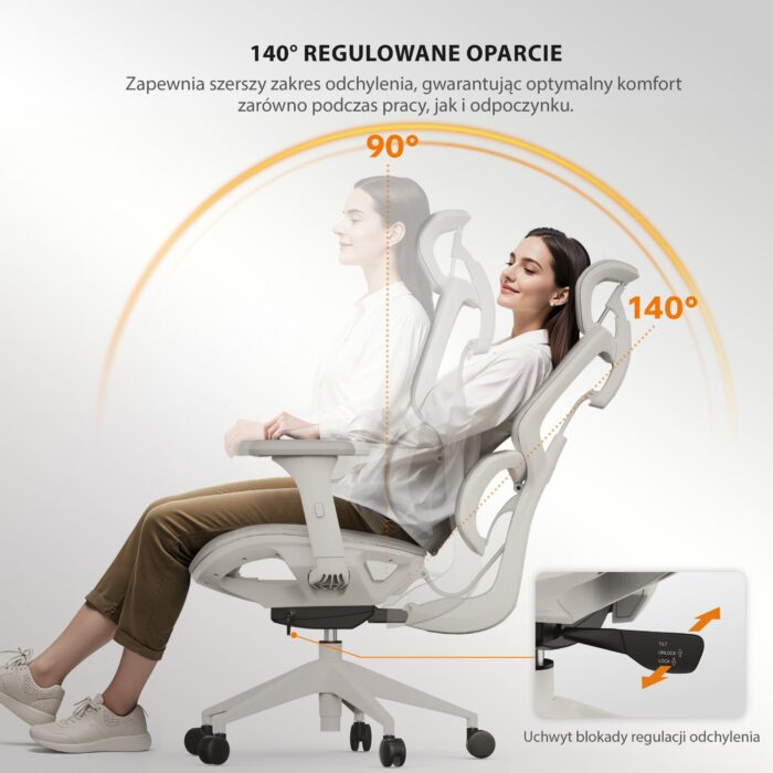 Офісне крісло SENSE7 Nobu Graphite + USB-кабель світло-сірий - Зображення 8