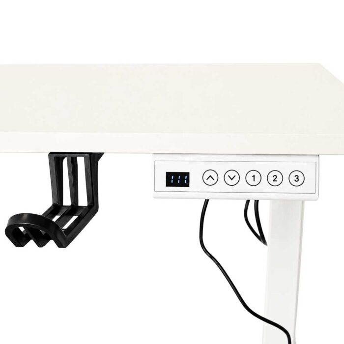 Електричний регульований стіл IKONKA KX2640 білий 120x60 см - Зображення 7