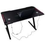 Ігровий стіл IKONKA KX2639 зі світлодіодним RGB підсвічуванням120x60 см - Зображення 4