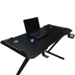 Ігровий стіл IKONKA KX2639 зі світлодіодним RGB підсвічуванням120x60 см - Зображення 5