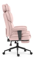 Офісне крісло Hell's Chair HC-1037 Pink оксамит - Зображення 2