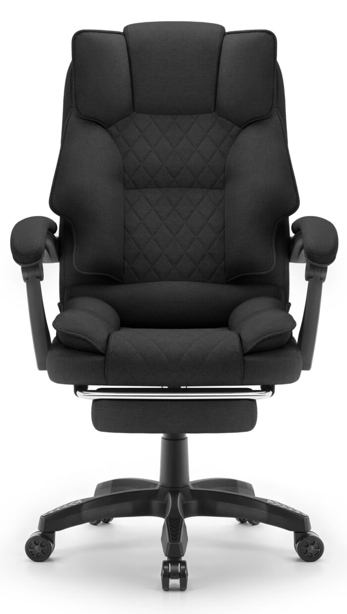Офісне крісло Hell's Chair HC-1031 Massage Edition Black тканина - Зображення 3