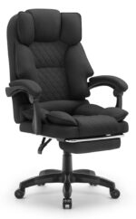 Офісне крісло Hell's Chair HC-1031 Massage Edition Black тканина - Зображення 4