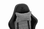 Ігрове крісло Hell's Chair HC-1003 2.0 Black тканина.екошкіра - Зображення 4