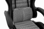 Ігрове крісло Hell's Chair HC-1003 2.0 Black тканина.екошкіра - Зображення 5