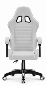 Ігрове крісло Hell's Chair HC-1003 2.0 White екошкіра - Зображення 4