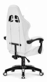 Ігрове крісло Hell's Chair HC-1003 2.0 White екошкіра - Зображення 7