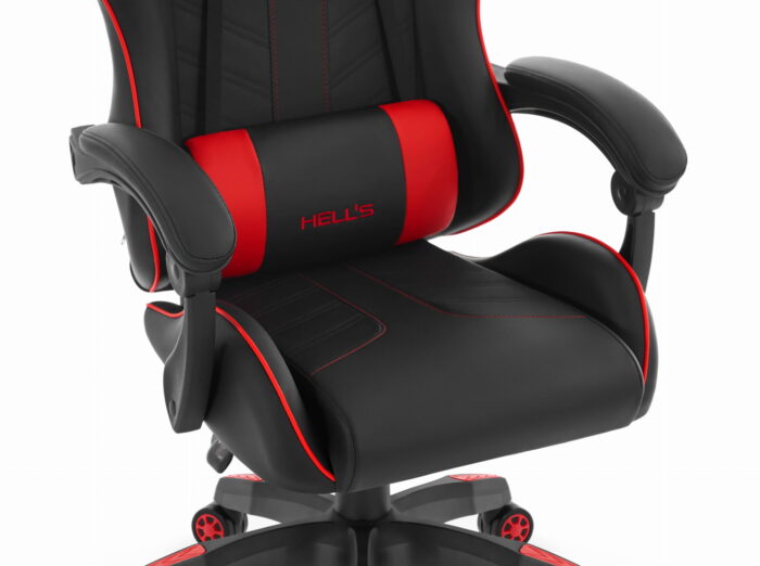 Геймерське крісло Hell's Chair HC-1007 Red Black - Зображення 6