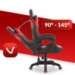 Геймерське крісло Hell's Chair HC-1007 Red Black - Зображення 9
