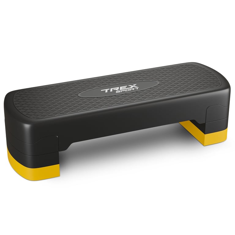 public (16) Степ-платформа TREX SPORT TX-030AS жовтого кольору - Зображення 1