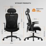 Офісне крісло SENSE7 Noxo Black - Зображення 3