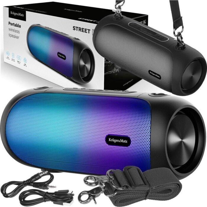 Bluetooth колонка Kruger&Matz Street XL, чорна KM0566 - Зображення 8