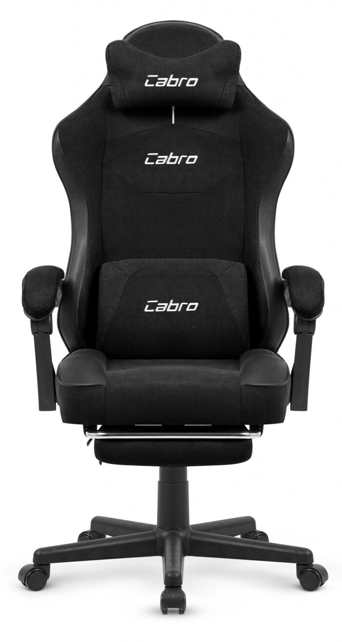 Геймерське крісло Cabro C510 Black замша - Зображення 2