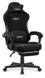 Геймерське крісло Cabro C510 Black замша