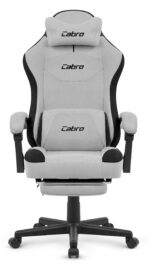 Геймерське крісло Cabro C510 Light gray замша - Зображення 2